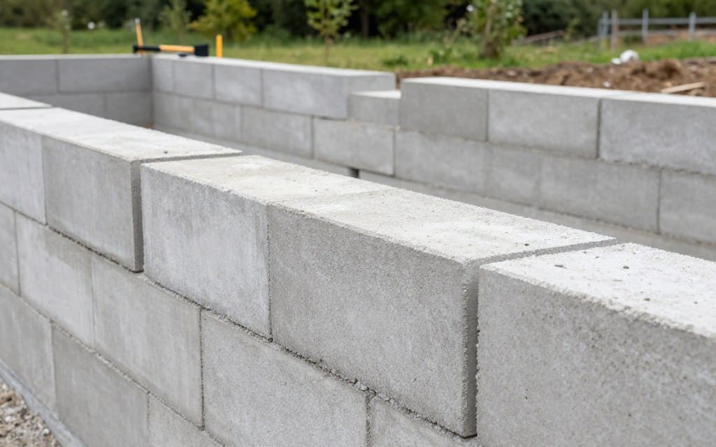 concrete blocks for retaining walls