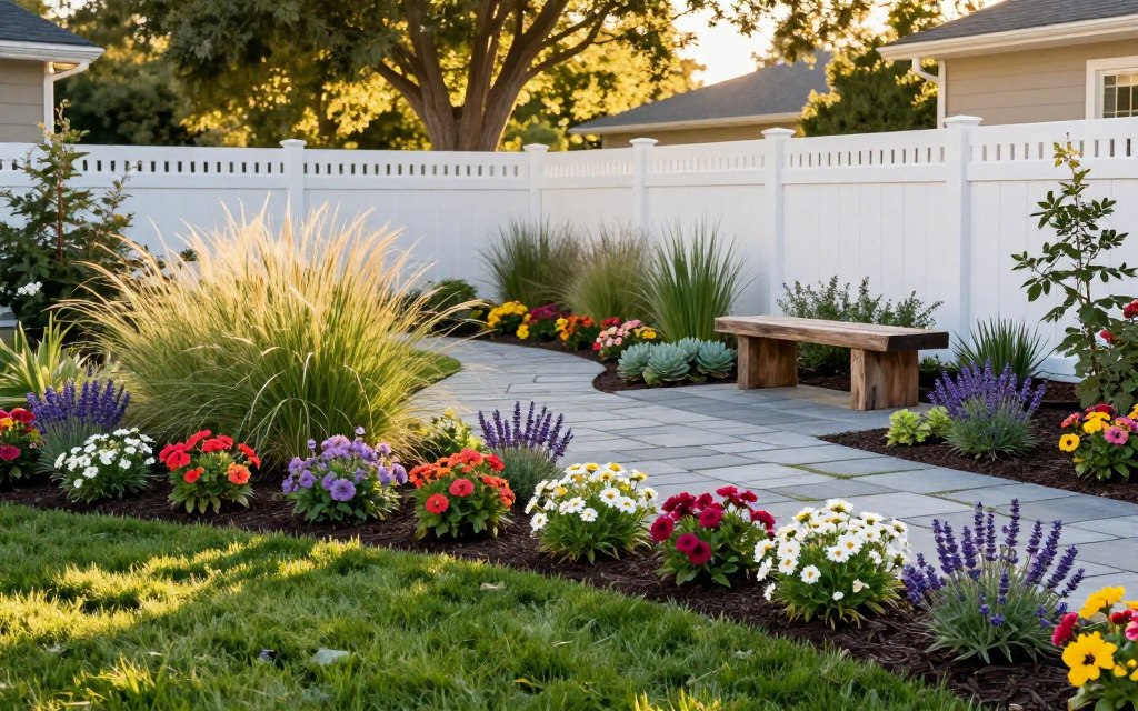 Simple, Stunning Front Yard Landscaping with Low Maintenance