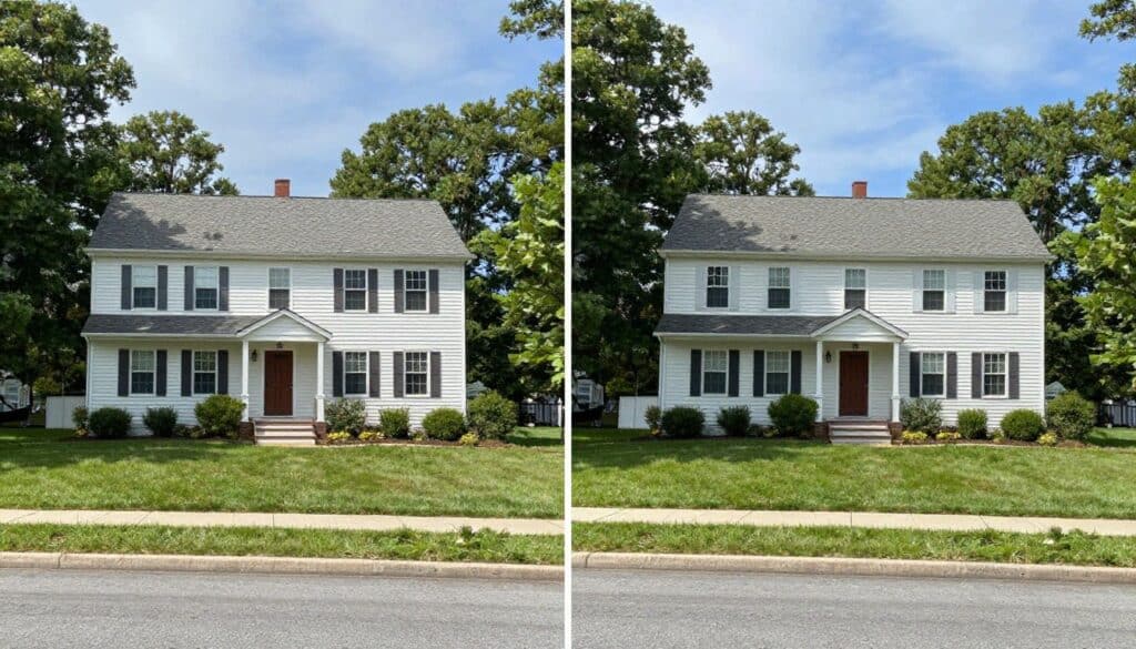 Completed landscape transformation in Ludlow