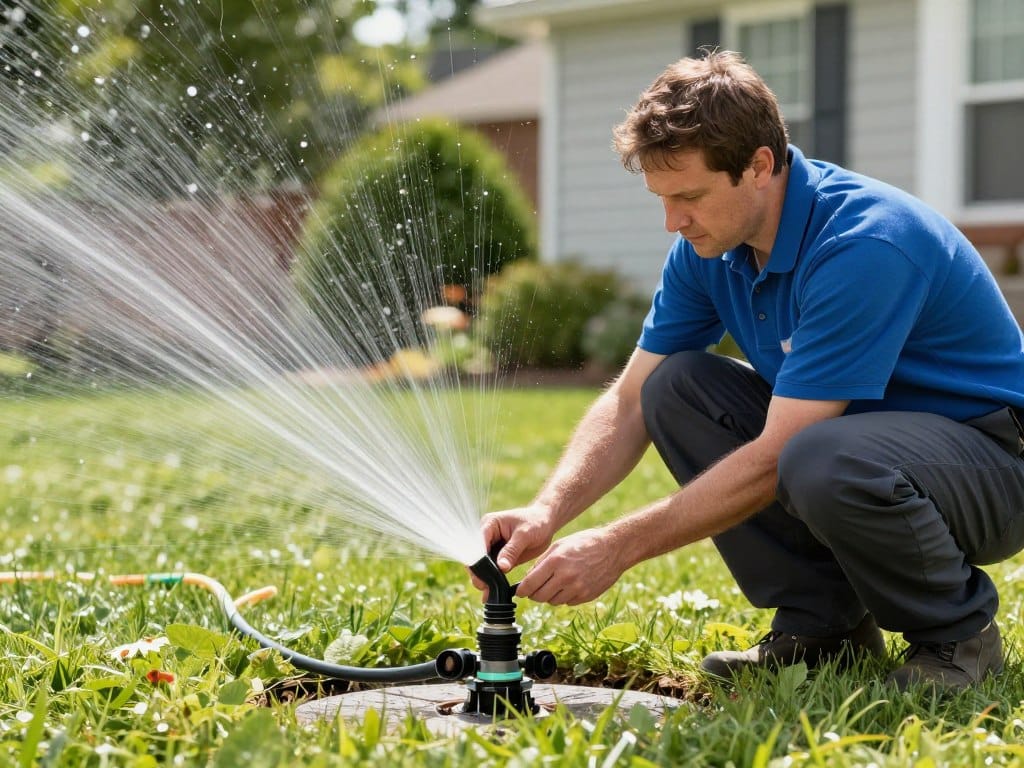 Irrigation system maintenance in Ludlow