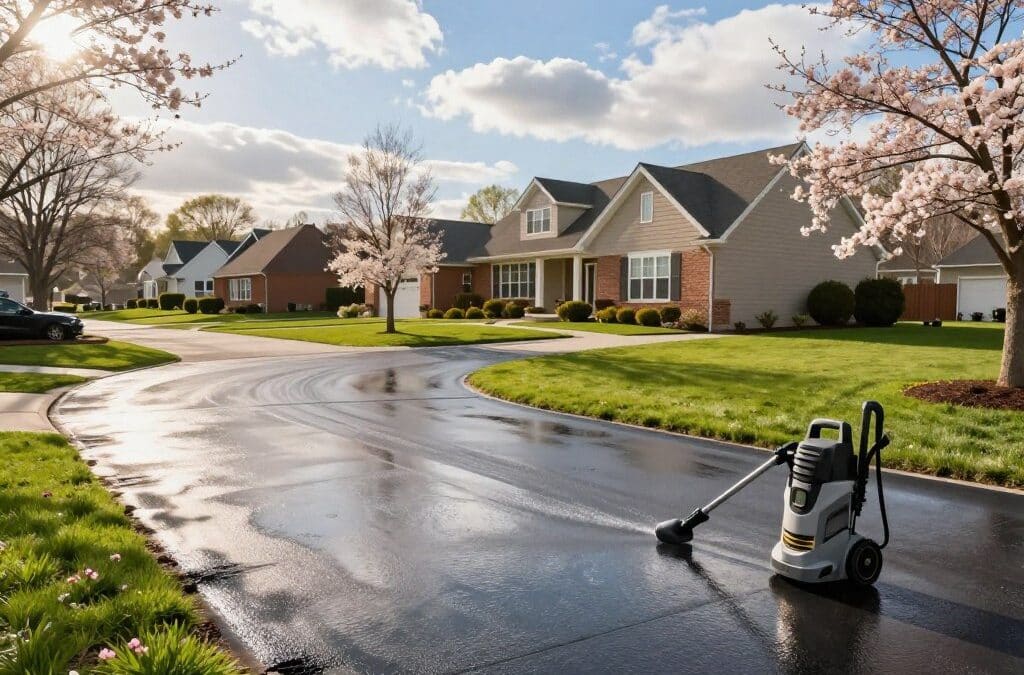 Best Time of Year to Pressure Wash Driveway