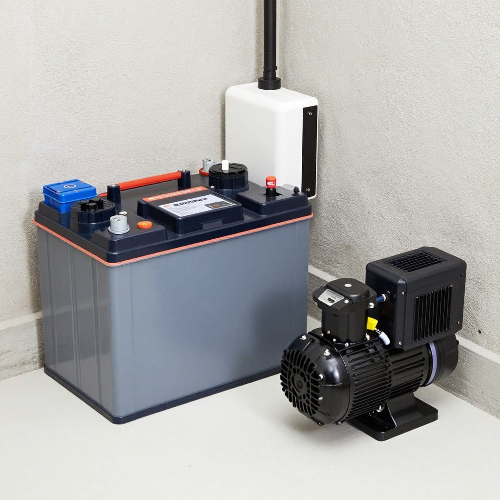 Battery backup sump pump system installed in Ludlow home Battery backup sump pump system installed in Ludlow home