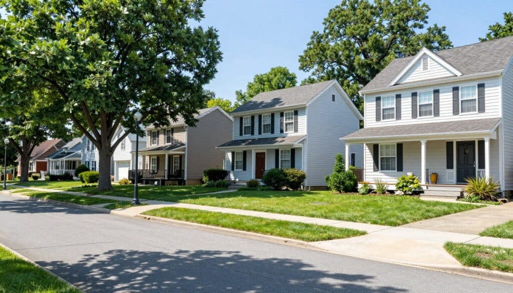 Ludlow Massachusetts neighborhood with homes needing basement proofing services