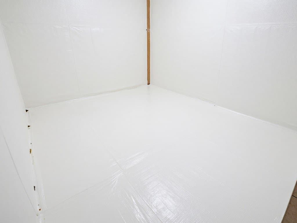 crawl space vapor barrier installation